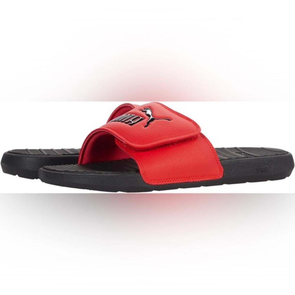 Puma Cool Cat V BX Men's Red Slides sz 7